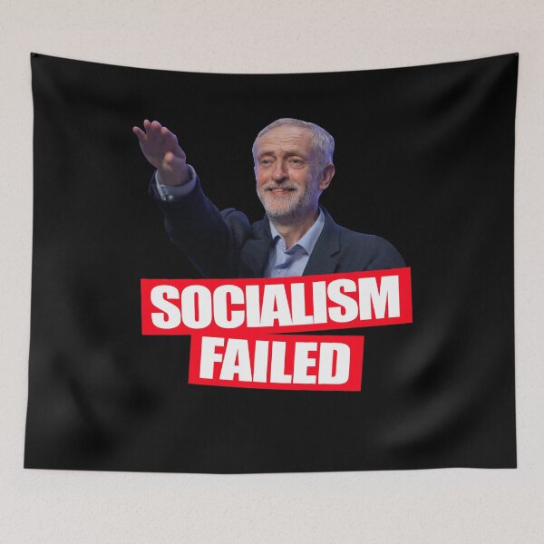Item preview, Socialism Failed Jeremy Corbyn TShirt Brexit designed and sold by PokerFace420.