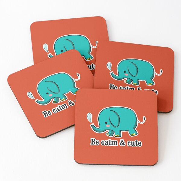 Item preview, Be calm & cute designed and sold by doodletales.