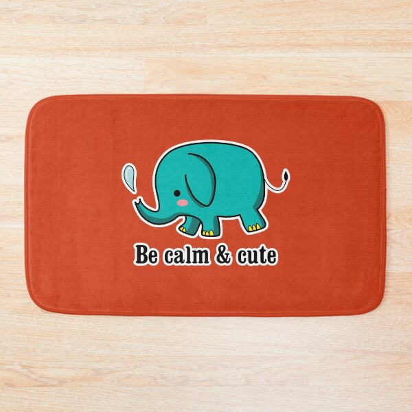 Item preview, Be calm & cute designed and sold by doodletales.