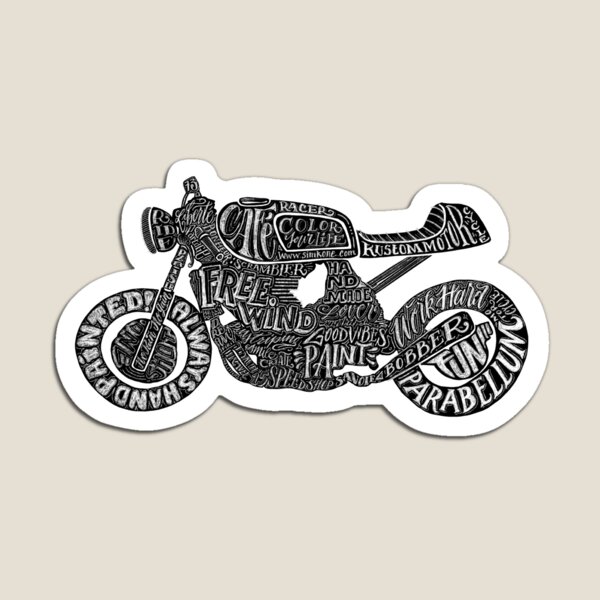 Cafe racer Magnet