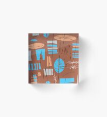 Funky 50s Acrylic Block