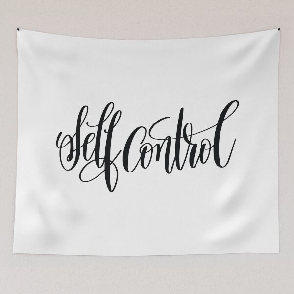 Item preview, Self Control Inspirational Quotes designed and sold by ProjectX23.