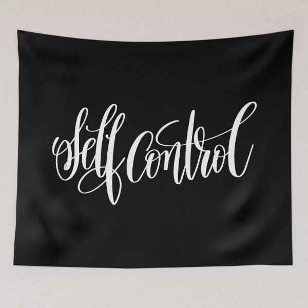 Item preview, Self Control Inspirational Quotes designed and sold by ProjectX23.