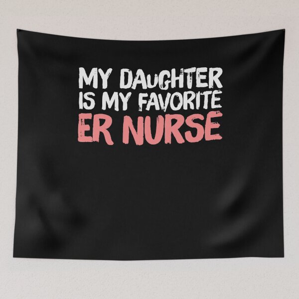 Item preview, ER Nurse LPN RN Funny Gift Night Shift designed and sold by TooFlyDesign.