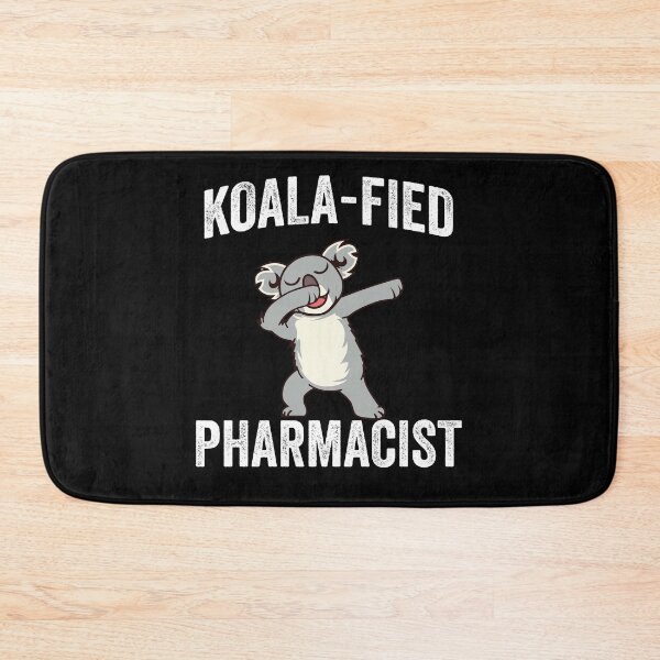 Item preview, Funny Pharmacist Pun Koala-fied Pharmacy Gift designed and sold by TooFlyDesign.