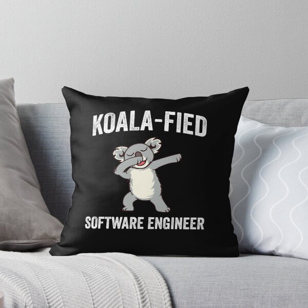 Item preview, Funny Software Engineer Pun Koala-fied Gift designed and sold by TooFlyDesign.