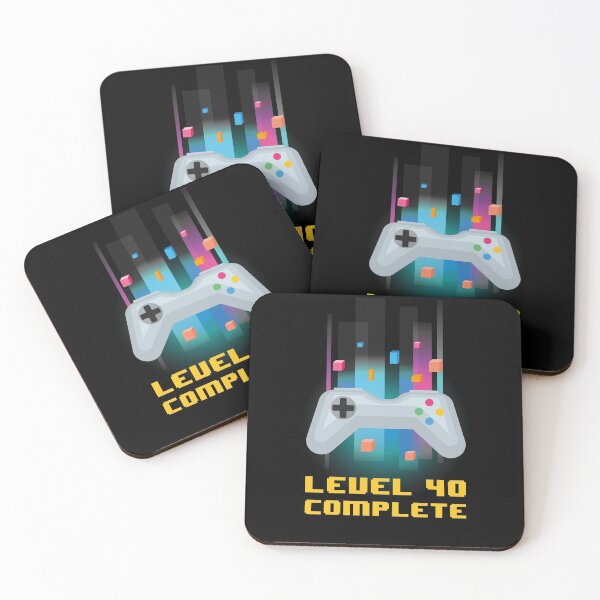Item preview, Level 40 Complete Fourtieth Birthday Gift designed and sold by TooFlyDesign.