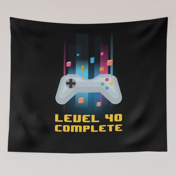 Item preview, Level 40 Complete Fourtieth Birthday Gift designed and sold by TooFlyDesign.