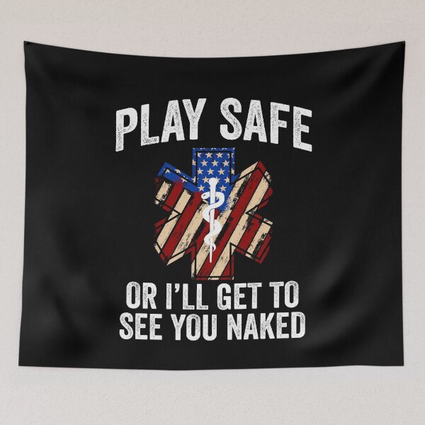 Item preview, EMT Paramedic Ambulance Play Safe Gift designed and sold by TooFlyDesign.