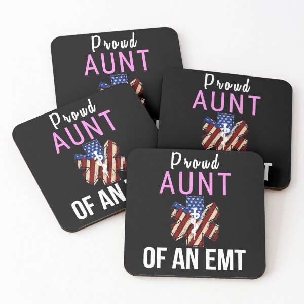 Item preview, Aunt Of An EMT Gift Paramedic Ambulance  designed and sold by TooFlyDesign.
