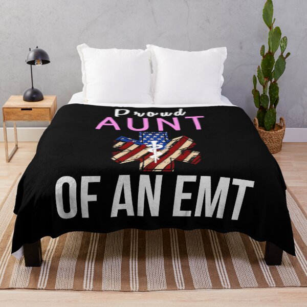 Item preview, Aunt Of An EMT Gift Paramedic Ambulance designed and sold by TooFlyDesign.