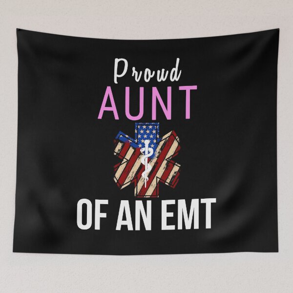 Item preview, Aunt Of An EMT Gift Paramedic Ambulance  designed and sold by TooFlyDesign.