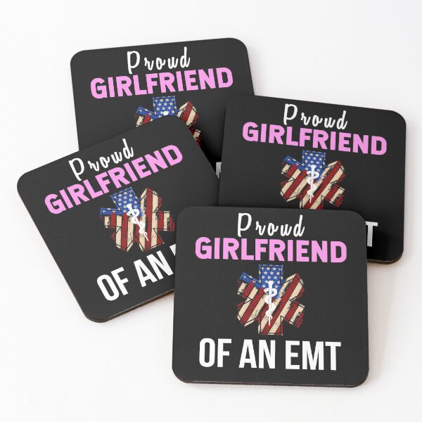 Item preview, Girlfriend Of An EMT Gift Paramedic Ambulance designed and sold by TooFlyDesign.