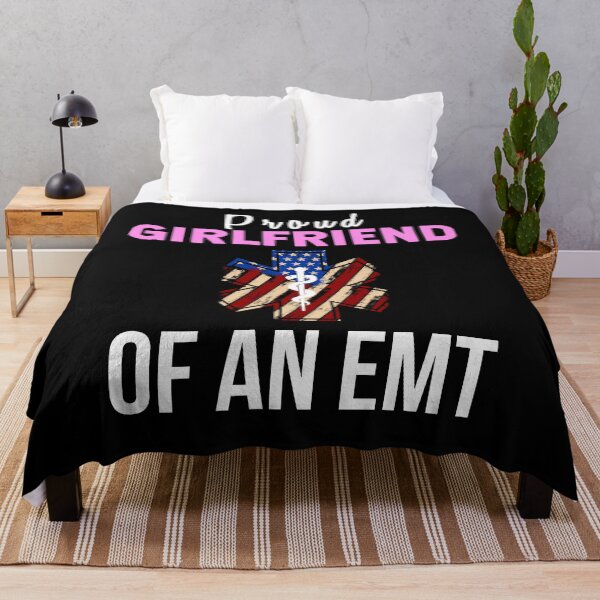 Item preview, Girlfriend Of An EMT Gift Paramedic Ambulance designed and sold by TooFlyDesign.