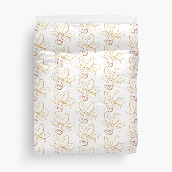 daffodil duvet cover