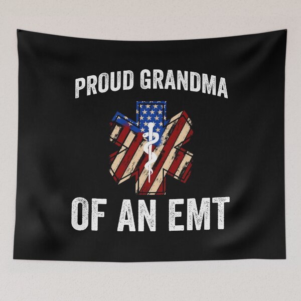 Item preview, Grandma Of An EMT Gift Paramedic Ambulance designed and sold by TooFlyDesign.