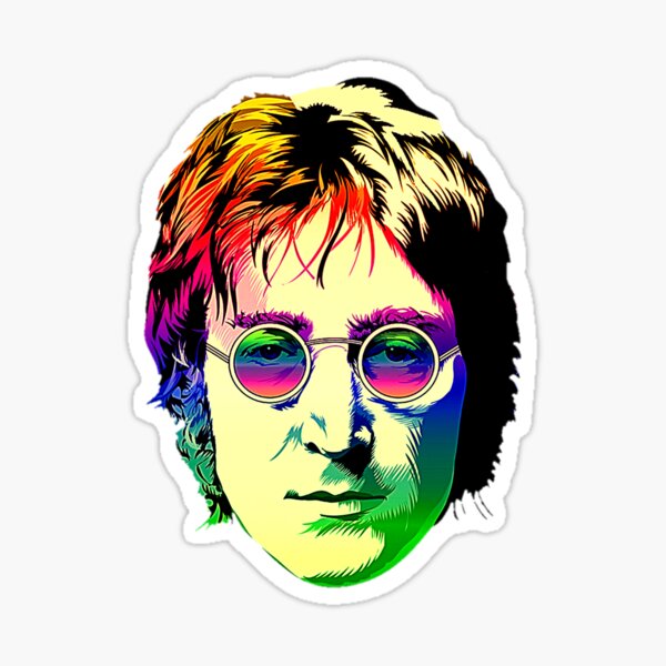 Imagine John Lennon Stickers | Redbubble