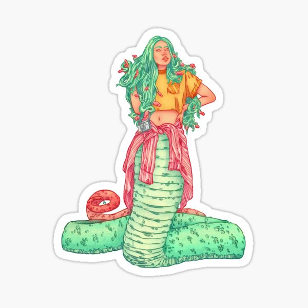 Medusa Sticker