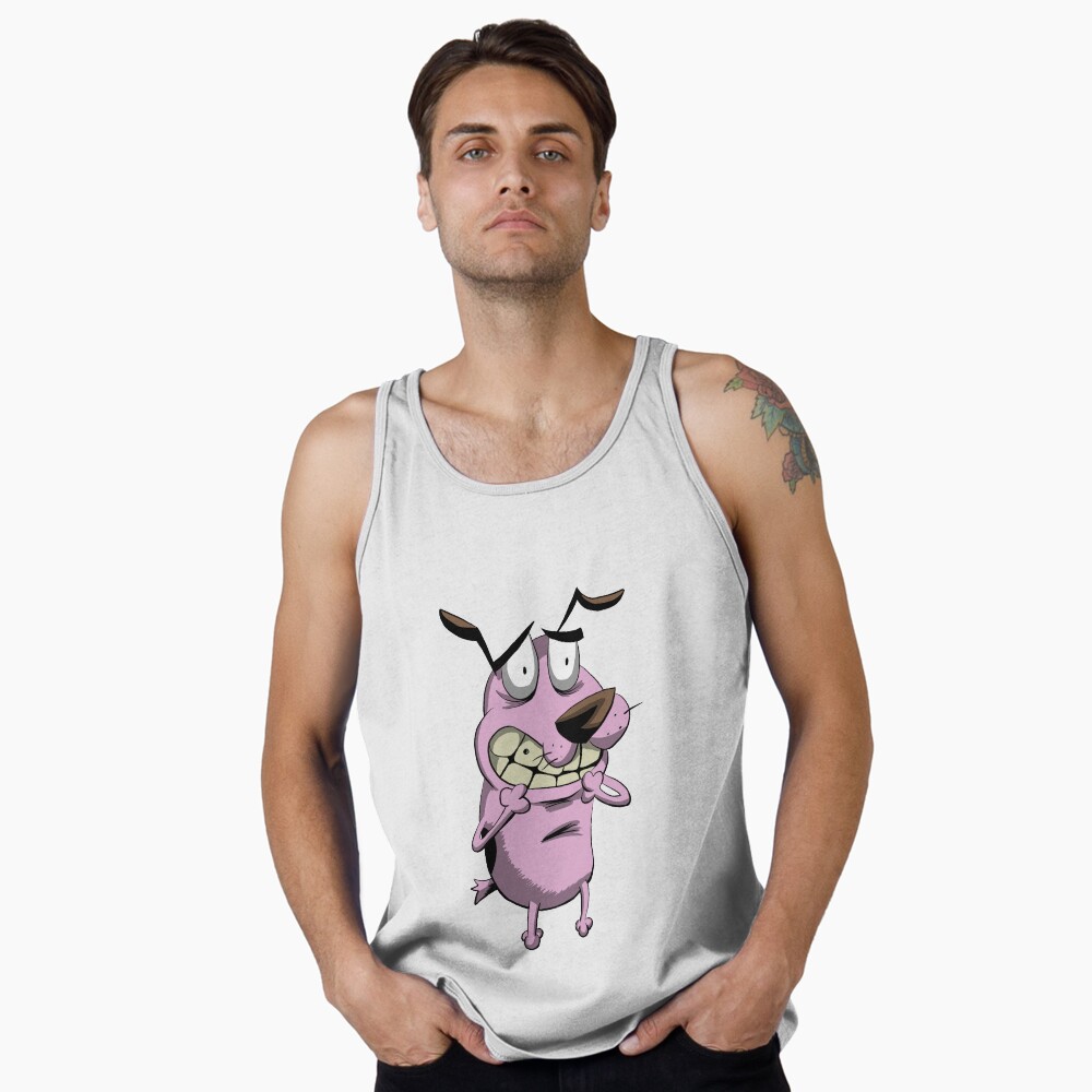 Lámina rígida for Sale con la obra «Coraje el perro cobarde» de