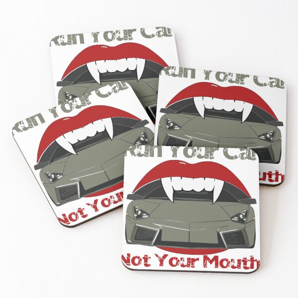 Item preview, Run Your Car, Not Your Mouth cod: L-Reveton designed and sold by manomtr.