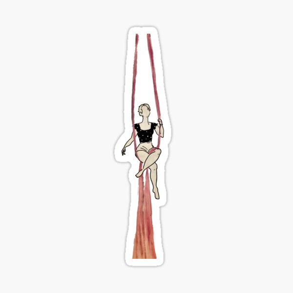 Secretary Silks (Pink Gets Me High As A Kite) Sticker