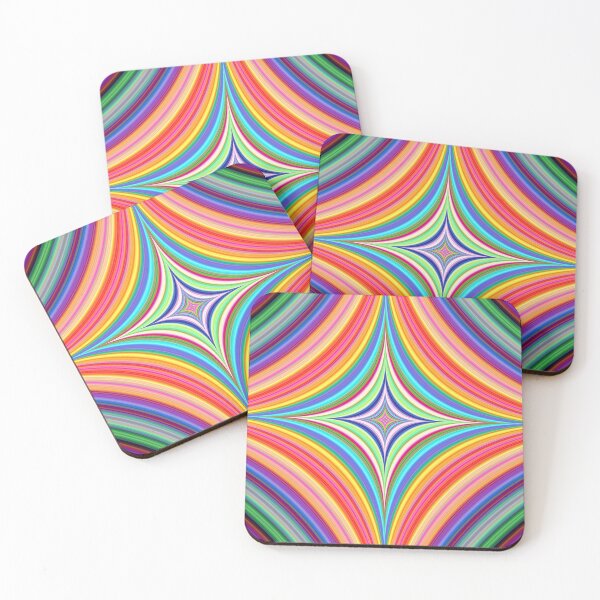 Item preview, abstract rainbow fractal designed and sold by edwardecho.