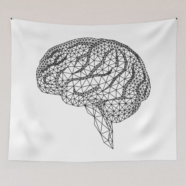Item preview, Geometric human brain designed and sold by beakraus.