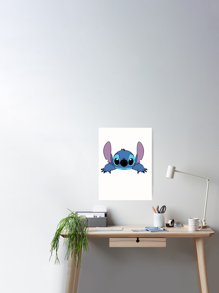 Sticker avec l'œuvre « stitch » de l'artiste illan01B