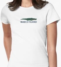 Marco Island - Florida. Women's Fitted T-Shirt