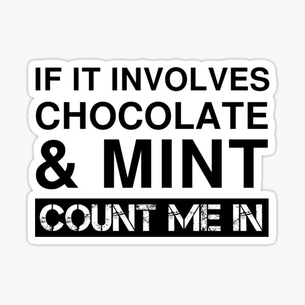 Item preview, Funny Chocolate And Mint Chocolate Mint Candy Cookies Cake designed and sold by Creekman Designs.