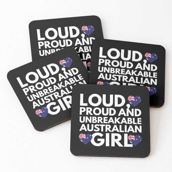 Item preview, Loud, Proud and Unbreakable Australian Girl from Australia designed and sold by HelloFromAja.