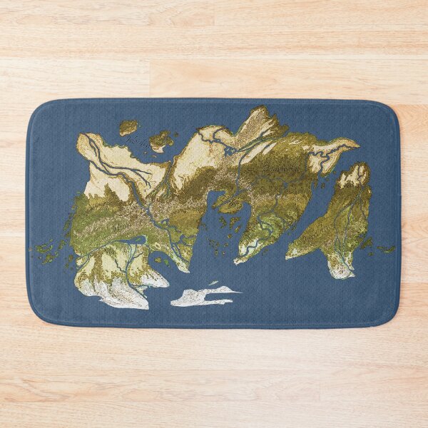 Item preview, Map of Edris - Coloured designed and sold by Zuperbuu Works.