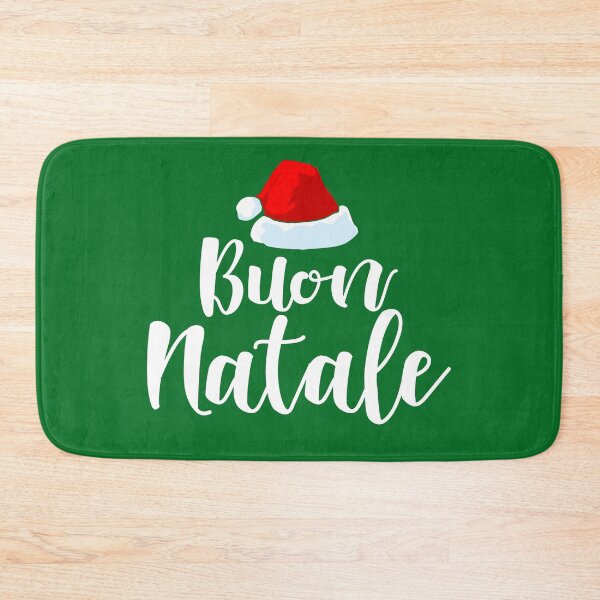 Item preview, Buon Natale and Tanti Auguri Merry Christmas Italian Holiday Funny Gifts Cute Lettering  designed and sold by alenaz.