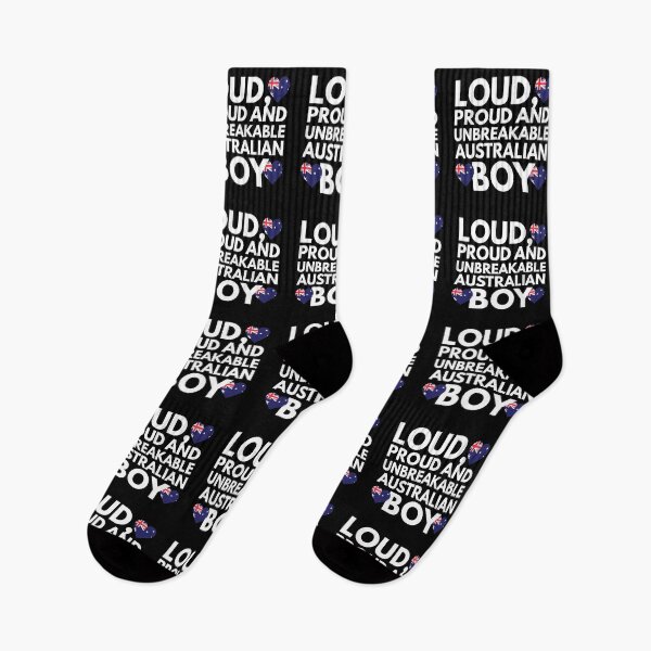 Item preview, I am Australian Boy Loud, Proud and Unbreakable designed and sold by HelloFromAja.