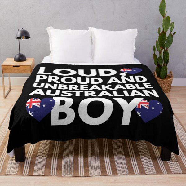Item preview, I am Australian Boy Loud, Proud and Unbreakable designed and sold by HelloFromAja.