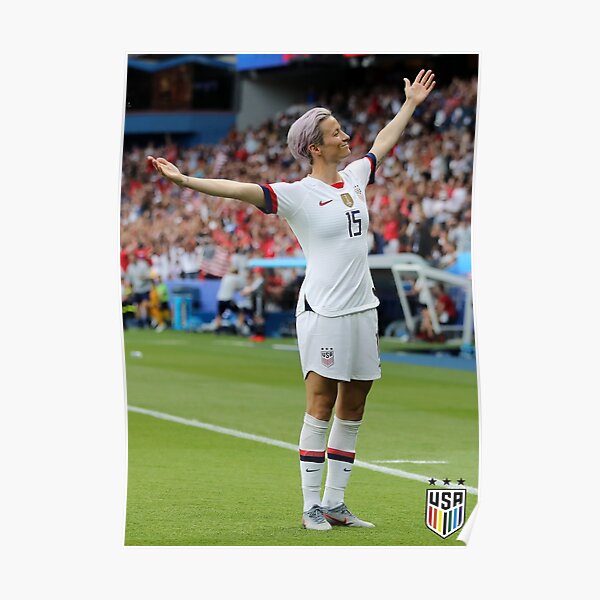 : NA Megan Rapinoe Sports Poster USA Olympic World Cup Women's  Soccer Team Athlete Poster 11''x17'' (28x43 cm) Print Art Gift: Posters &  Prints