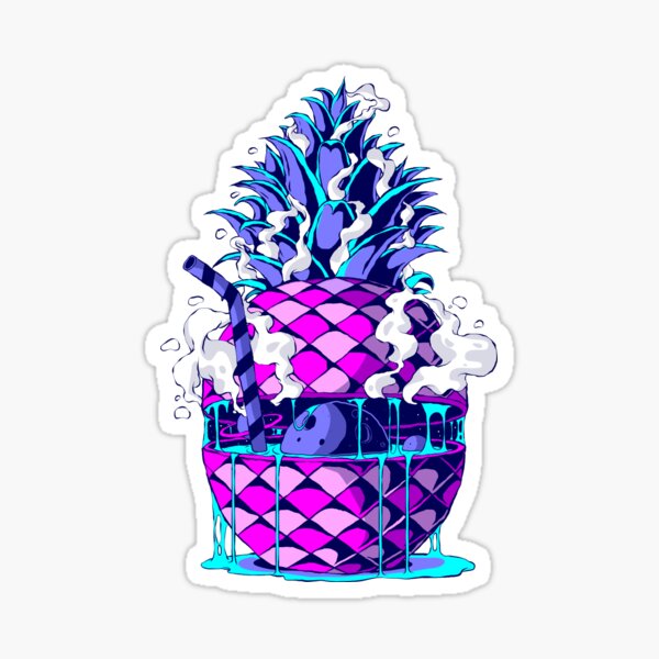 Intergalatic Pineapple Juice Sticker