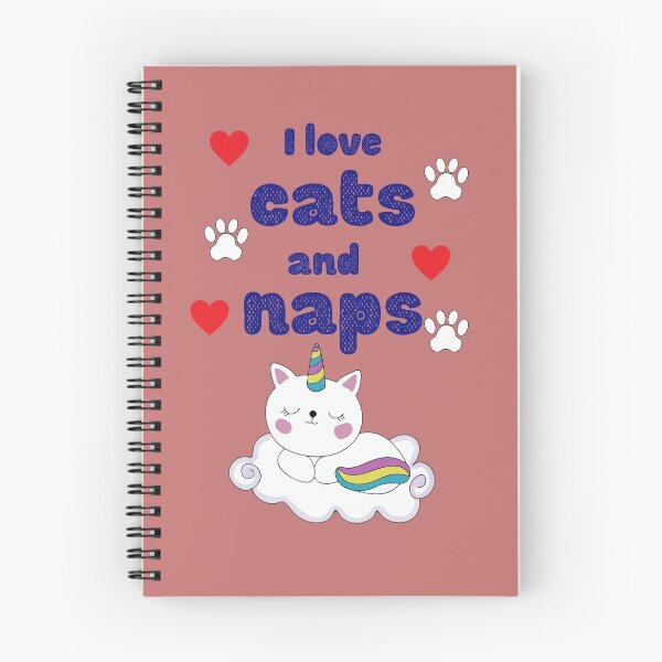 Item preview, i love cats and naps unicorn cat caticorn designed and sold by BampiQ.