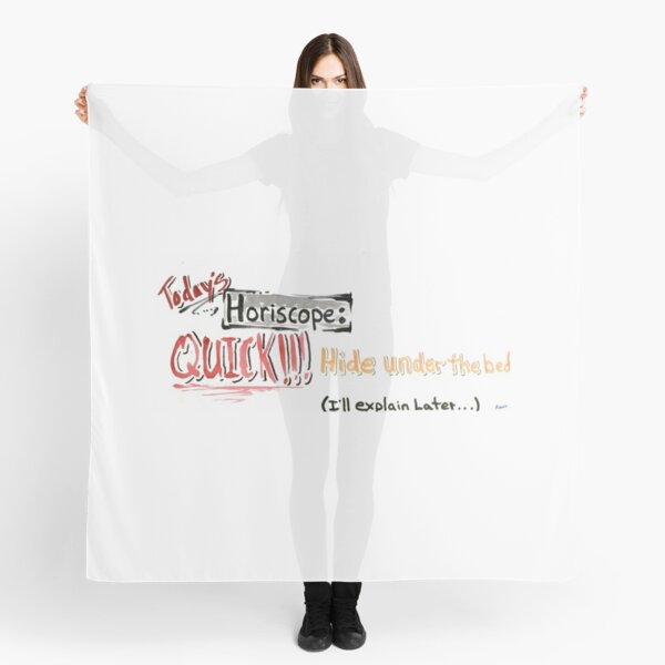 045. Today's Horrorscope Scarf