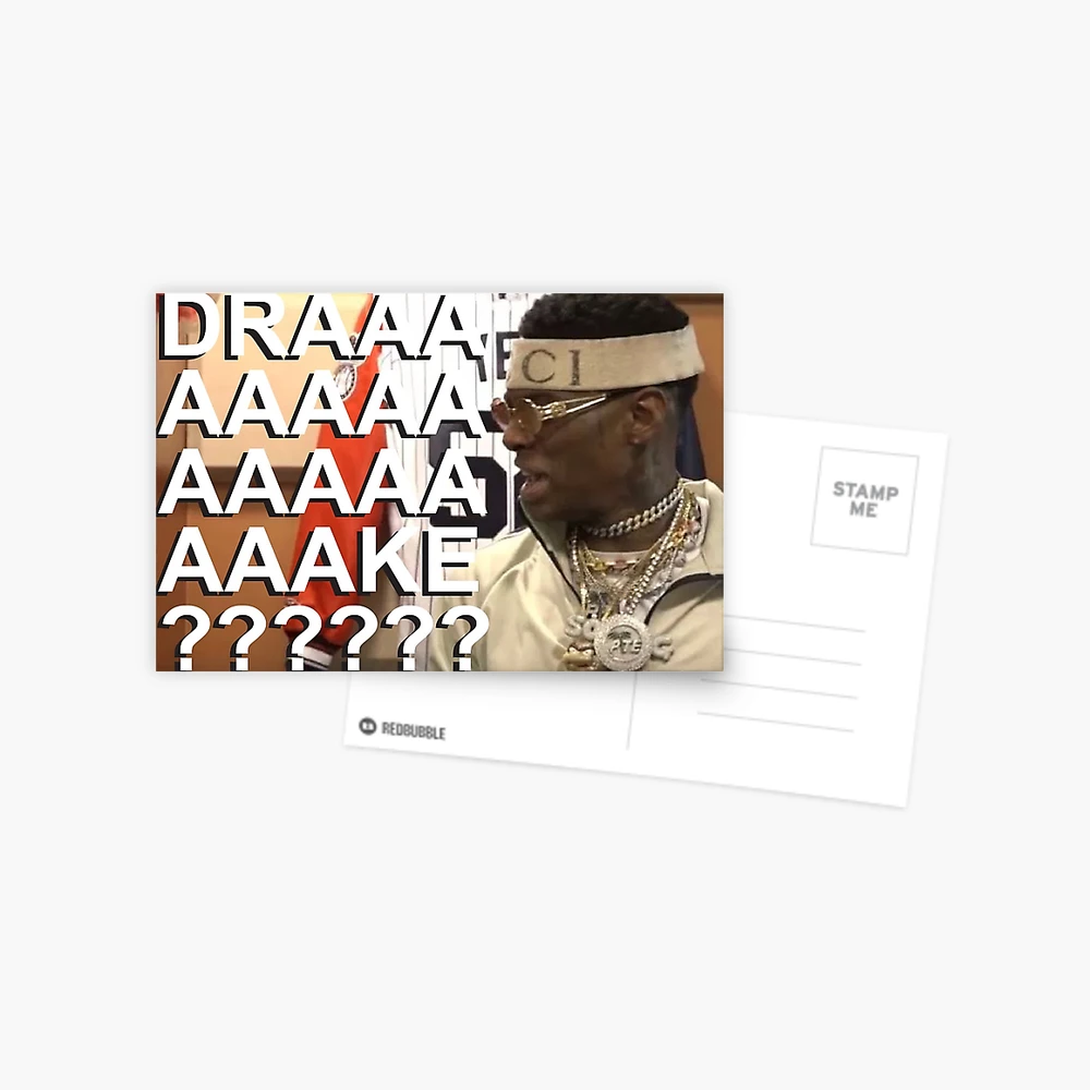 Soulja Boy - Drake???? Postcard