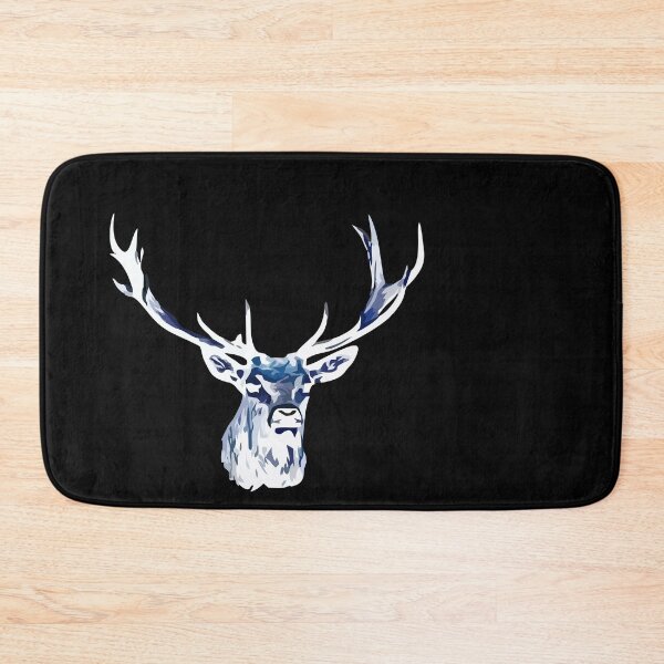 Item preview, Red deer (Cervus elaphus) in white designed and sold by RosArt100.