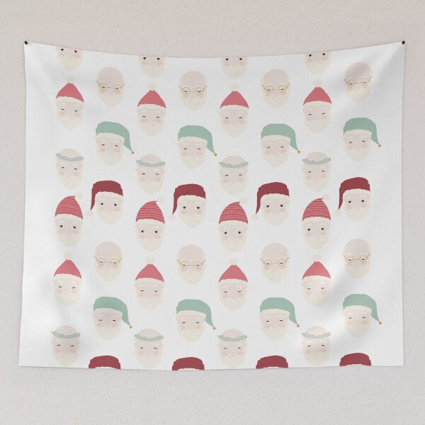 Item preview, Santas - White designed and sold by gabriellejean.