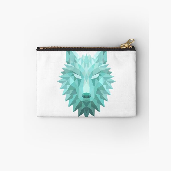 Item preview, Blue Geometric Wolf Head Design designed and sold by CoitoCG.