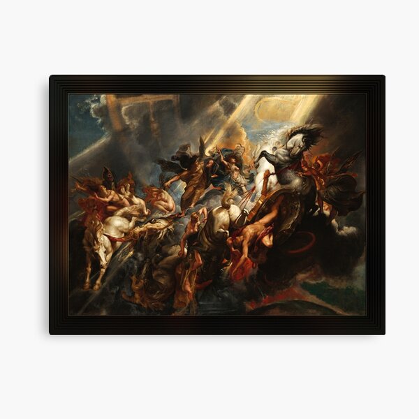 The Fall of Phaeton by Peter Paul Rubens Old Masters Reproductions Canvas Print