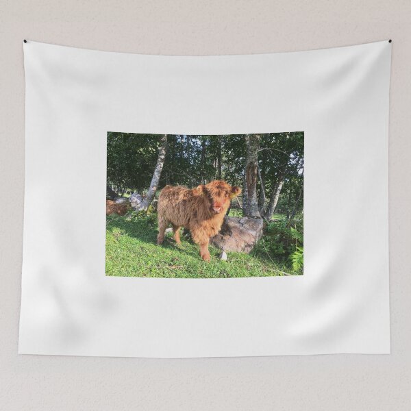 Item preview, Scottish Highland Cattle Calf 1815 designed and sold by SaarelaHighland.