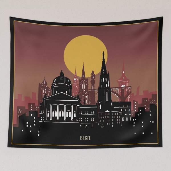 Item preview, bern skyline designed and sold by BekimART2.