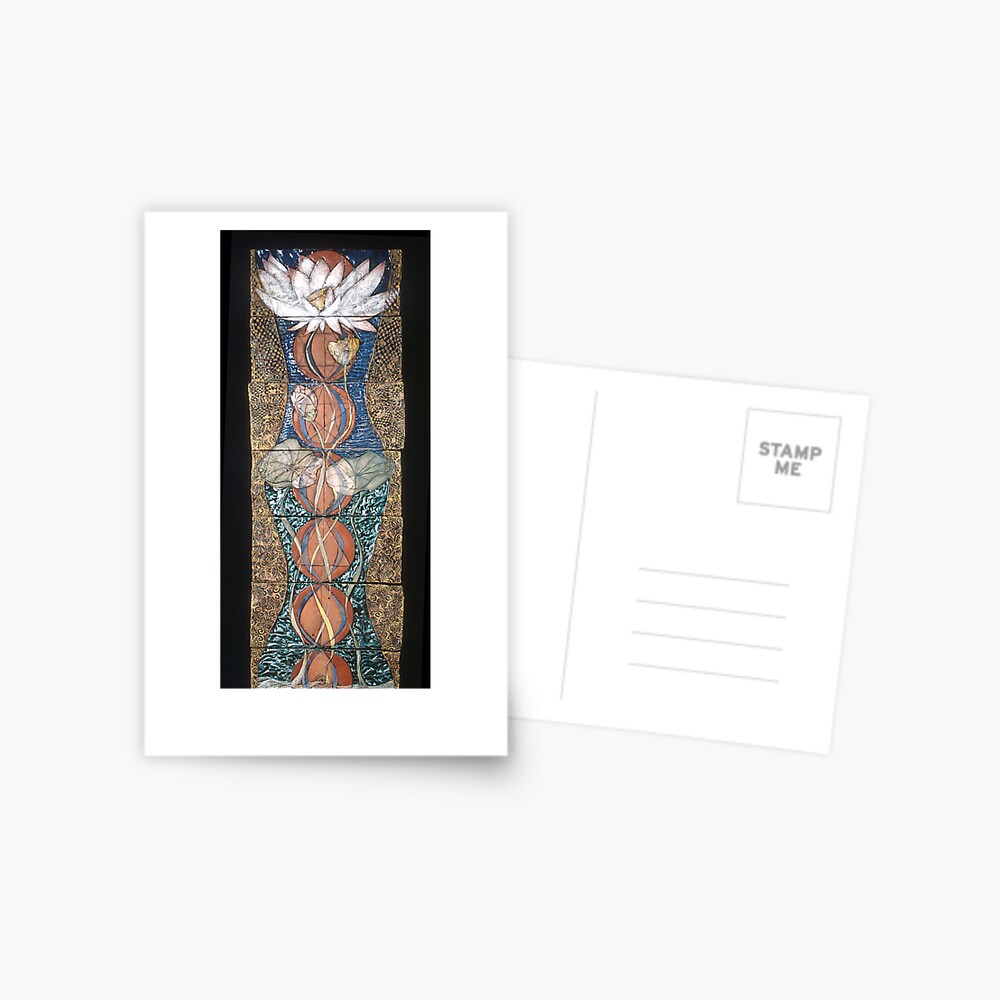 Lotus III: caduceus rising Postcard