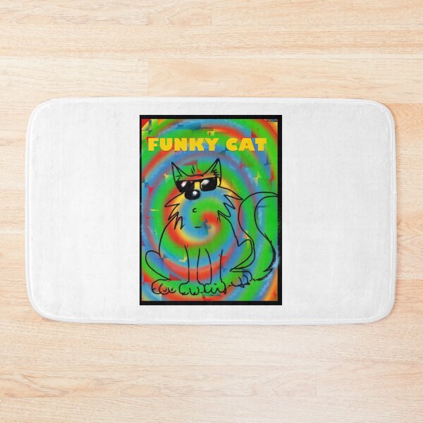 Item preview, FUNKY CAT designed and sold by TICKLYWITCH.