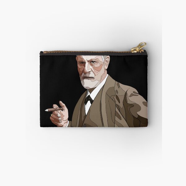 Artikelvorschau, Illustration von Sigmund Freud - Begründer der Psychoanalyse / Psychologie entworfen und verkauft von billky.