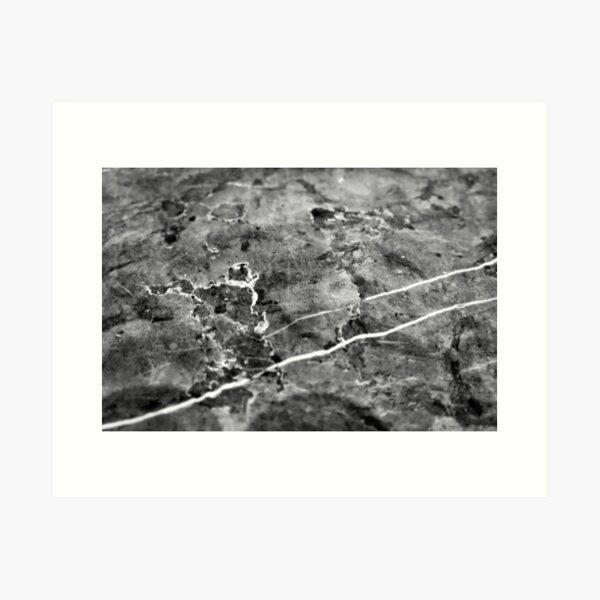 Item preview, Stone pattern marble rock black white gray designed and sold by Patricia Piotrak.